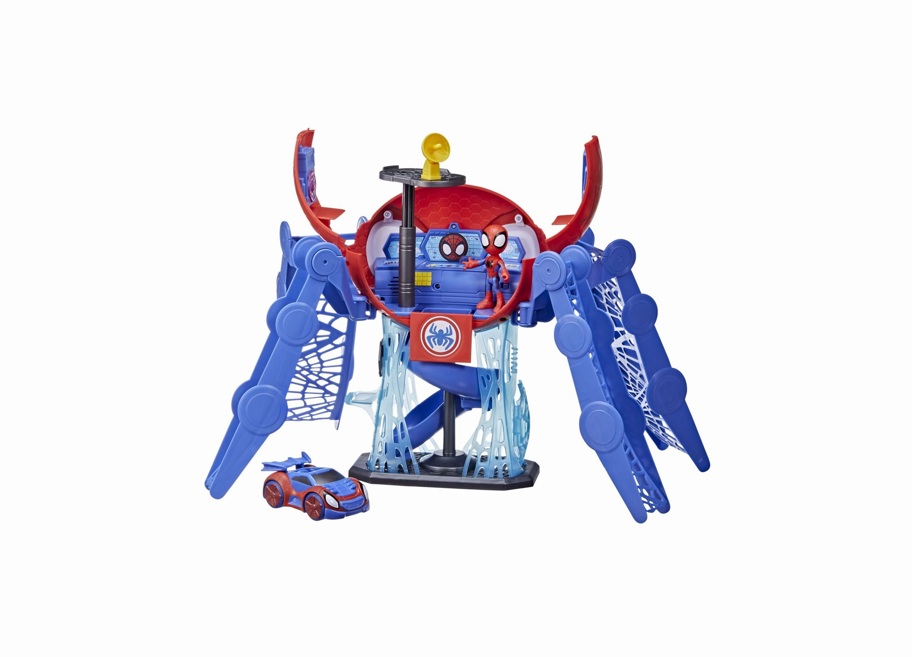 Spidey and His Amazing Friends Web Quarters Playset
