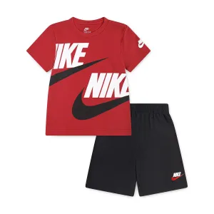 Split Futura Short Set - Kids Clothing_Nike