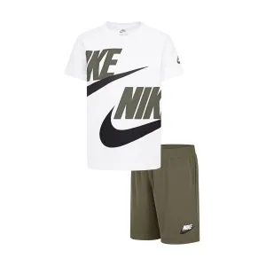 Split Futura Short Set - Kids Clothing_Nike