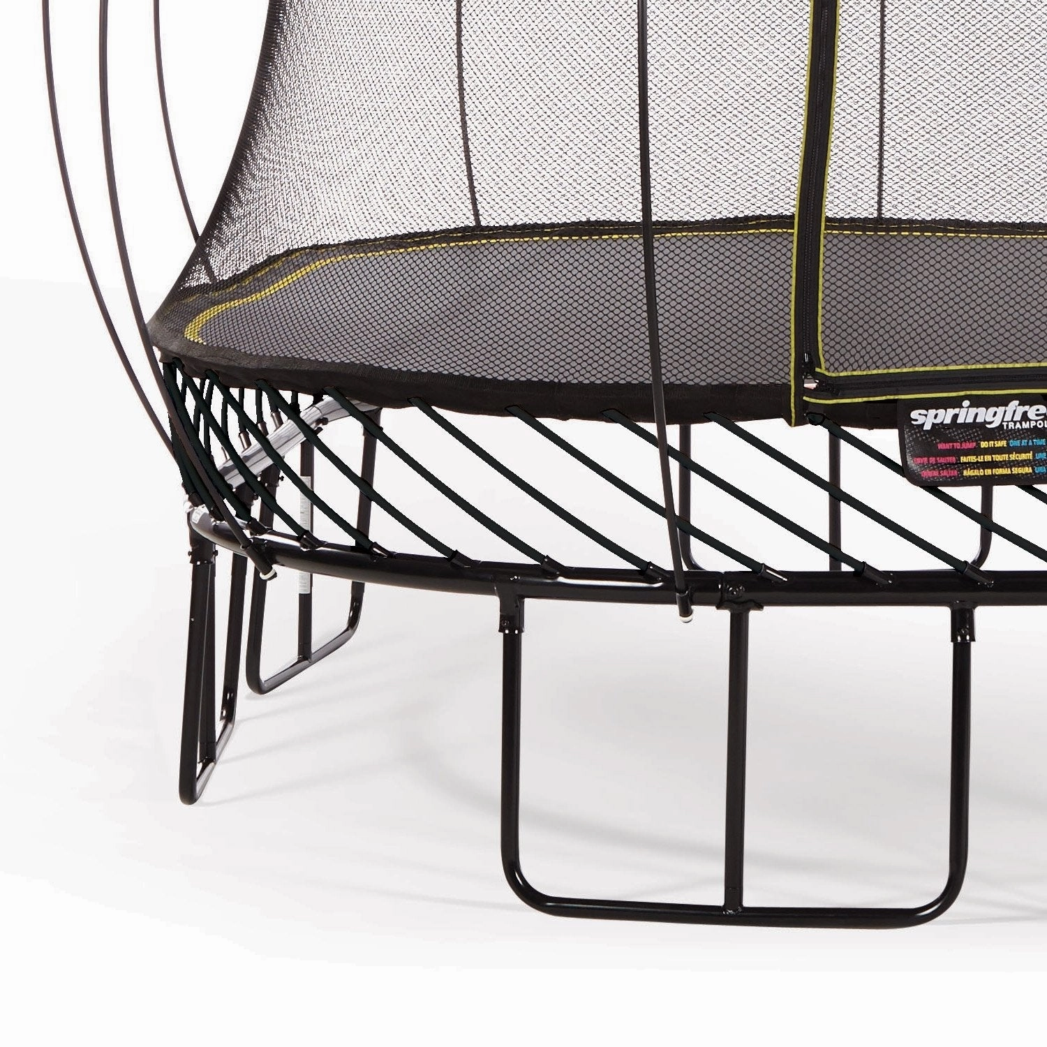 Springfree Medium Oval Trampoline With Enclosure - Outdoor Trampoline Activity Toy