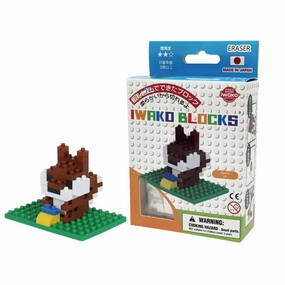 Squirrel - Iwako Eraser Blocks