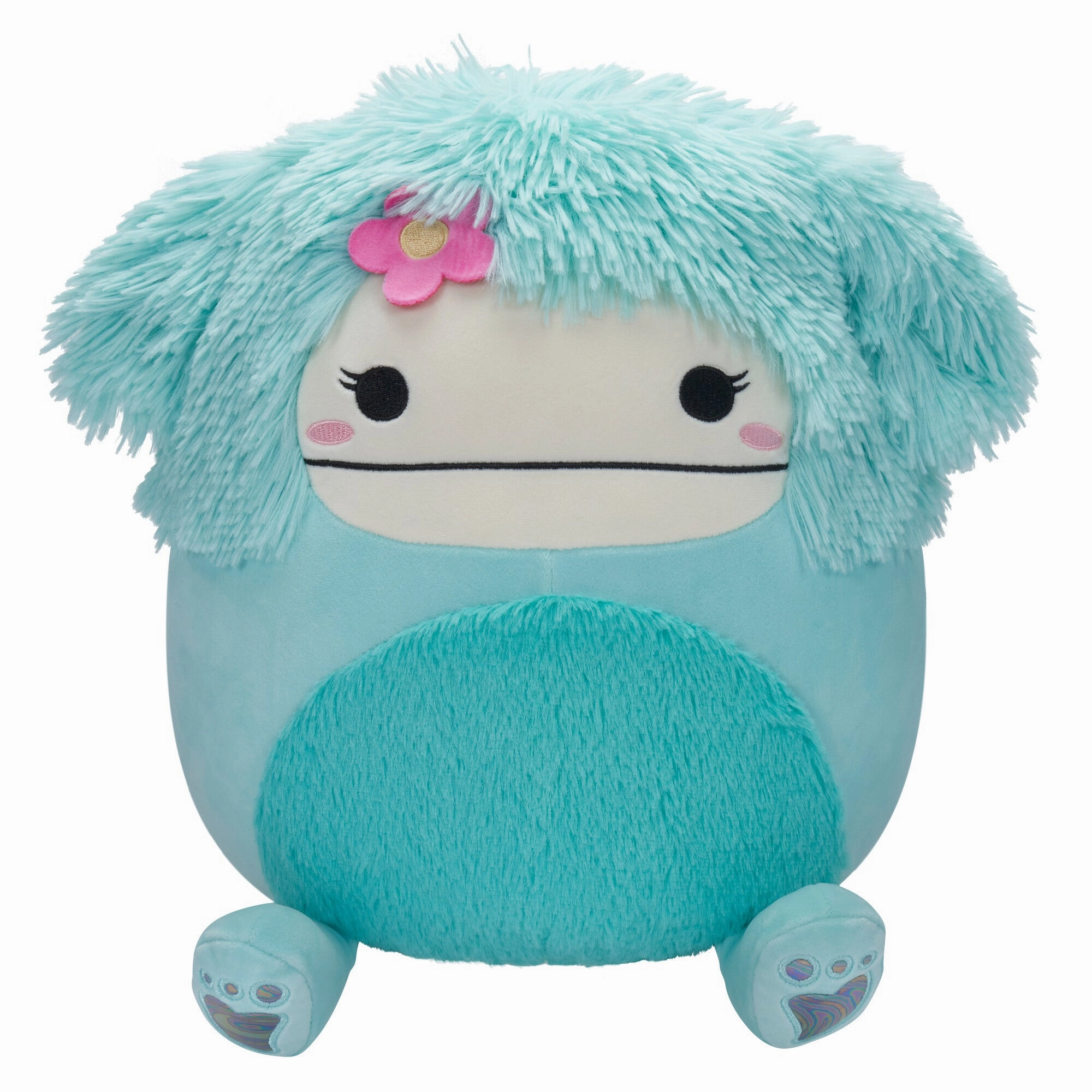 Squishmallows 12 Inch (30cm) Plush Joelle The Bigfoot With Flower
