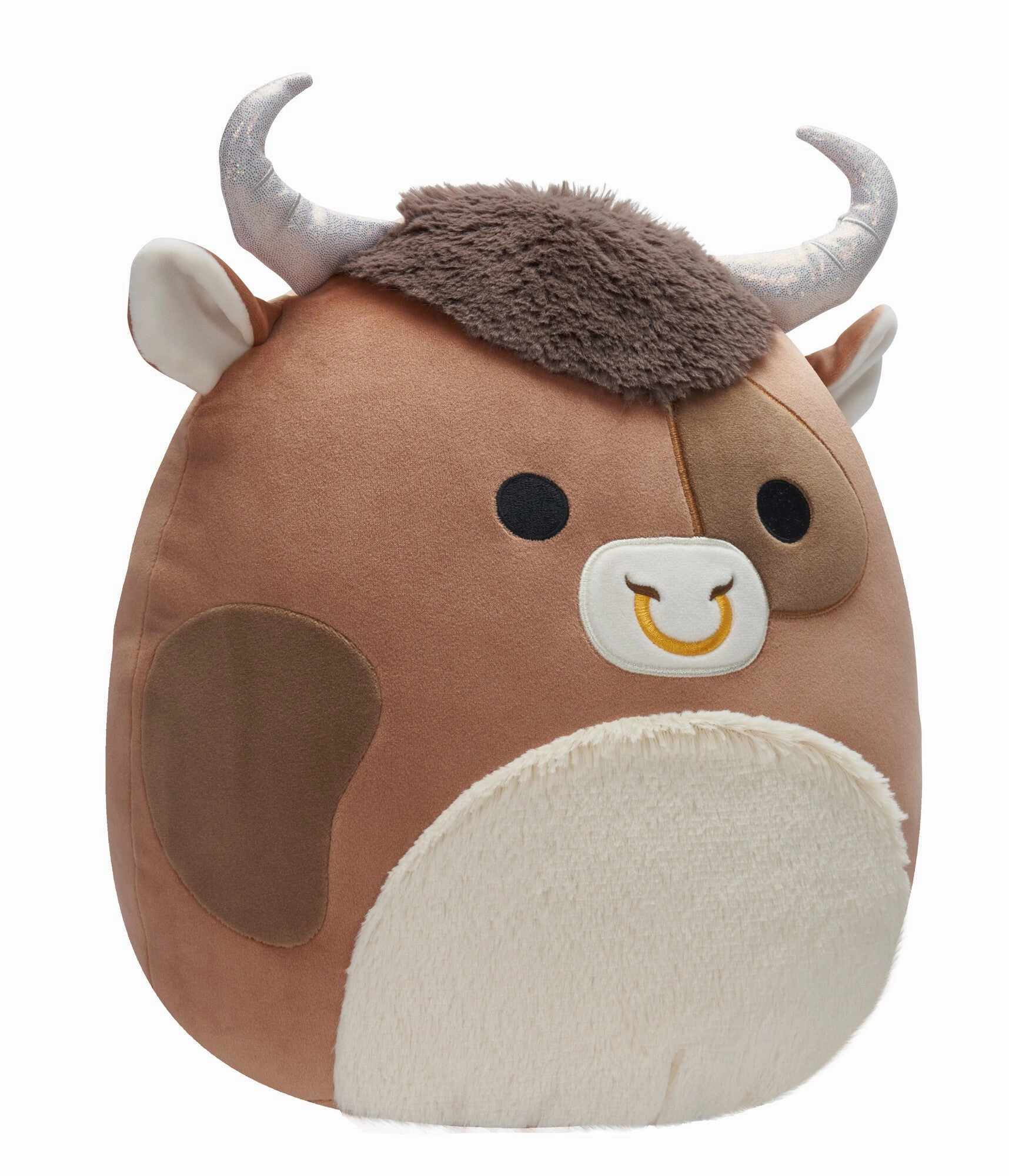 Squishmallows 12 Inch (30cm) Plush Shep The Brown Spotted Bull