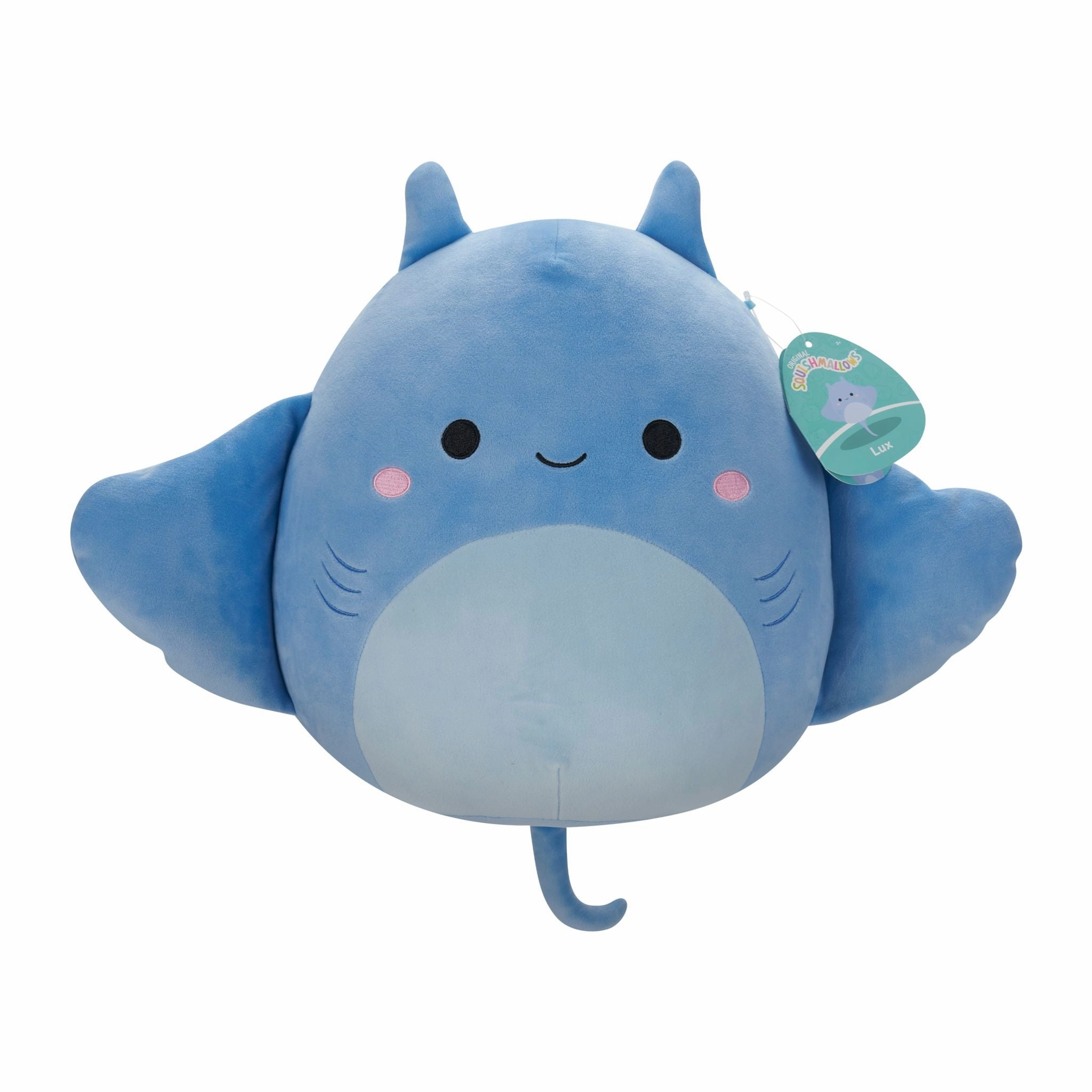 Squishmallows 12 Inch Plush Lux The Blue Manta Ray