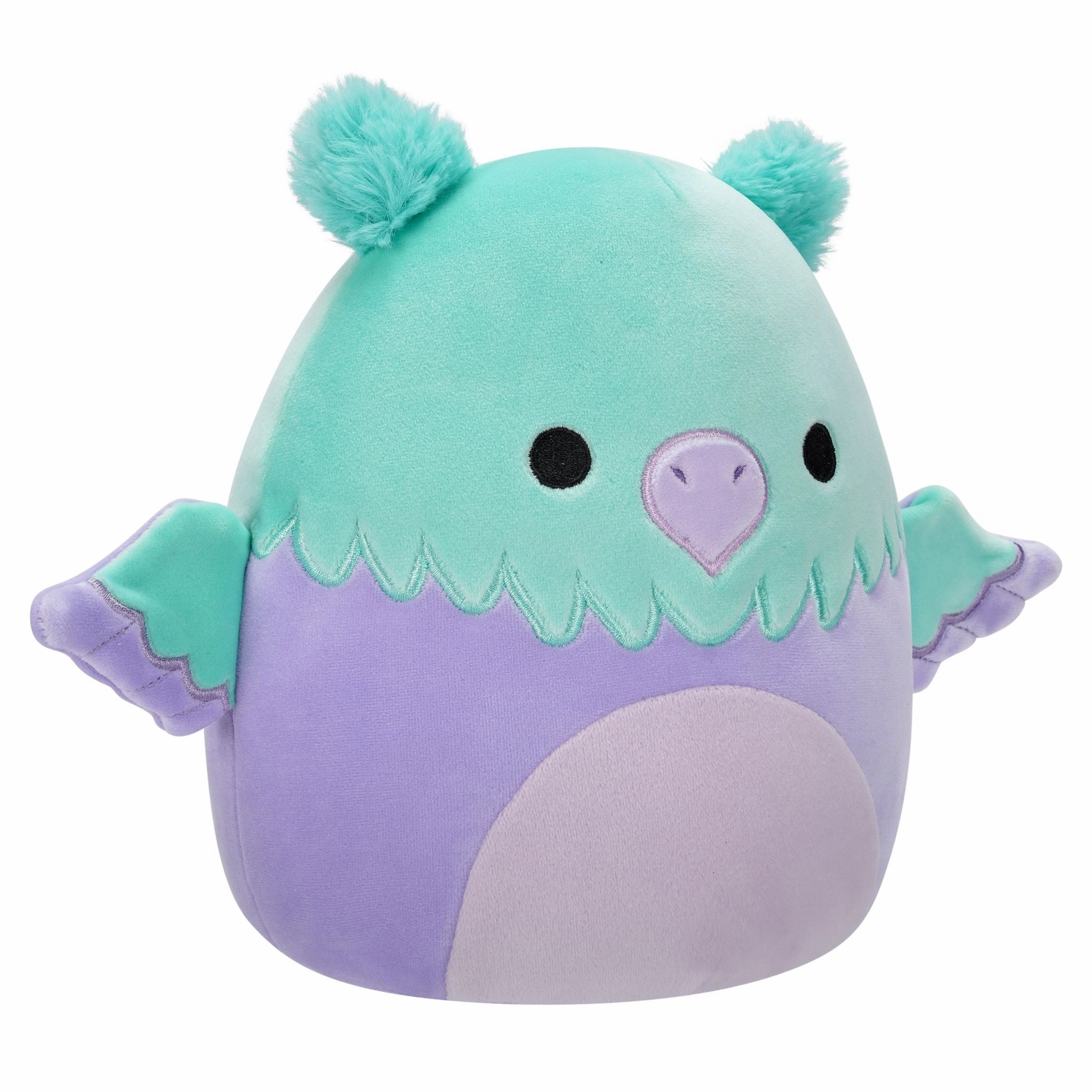 Squishmallows 12 Inch Plush Minerva Aqua And Purple Griffon