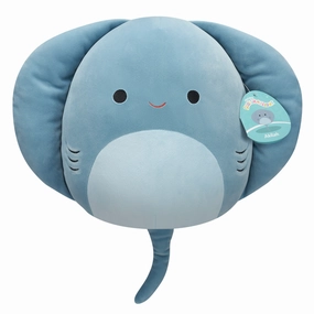 Squishmallows 12 Inch Series 20 Akilah Muted Blue PolkaDot Stingray