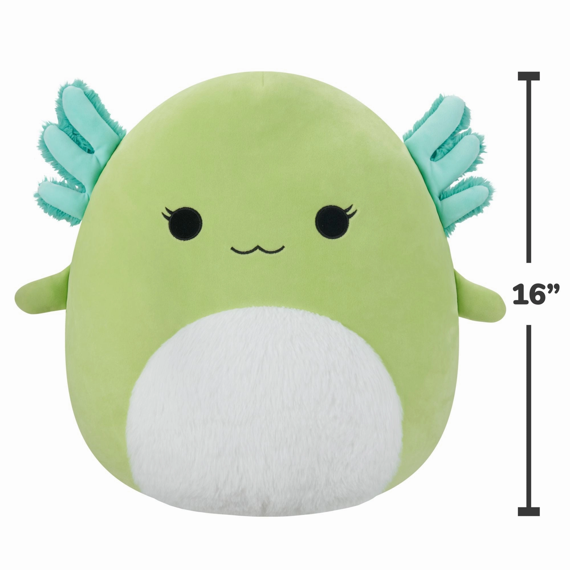 Squishmallows 16 Inch Plush S17 Mipsy Green Axolotl