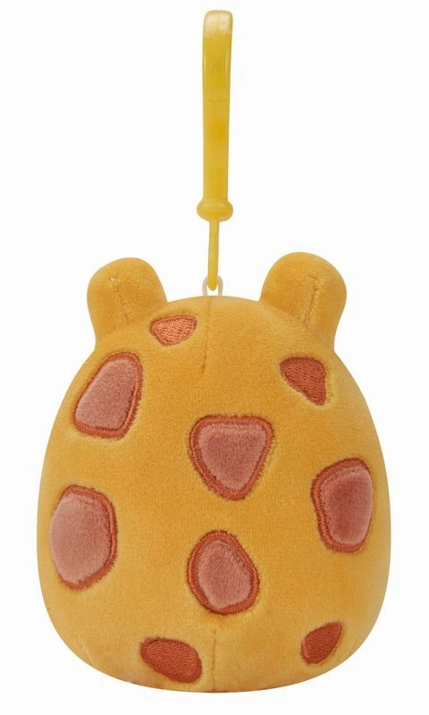 Squishmallows 3.5 Inch Plush S15 Clip-On Leigh Orange Toad