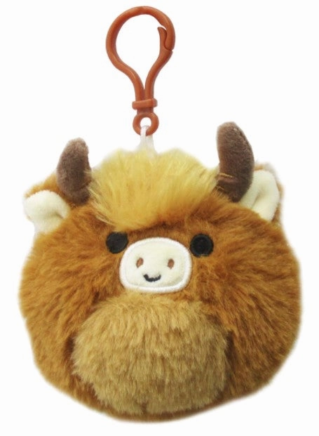 Squishmallows 3.5Inch(8cm) Wildlife Clip-On Wilfred