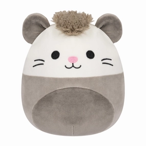 Squishmallows 5 Inch Plush Luanne The Grey And White Possum
