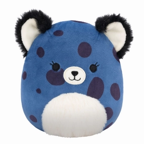 Squishmallows 5 Inch Plush Series 20 Spotts Navy Blue Cheetah With Fuzzy Belly