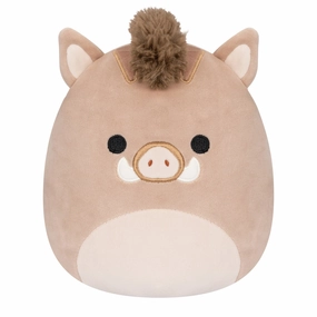 Squishmallows 5 Inch Plush Warren The Brown Boar