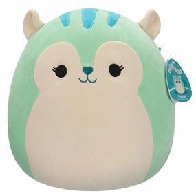 Squishmallows 7.5 Inch Plush Fuyuki Mint Green Squirrel