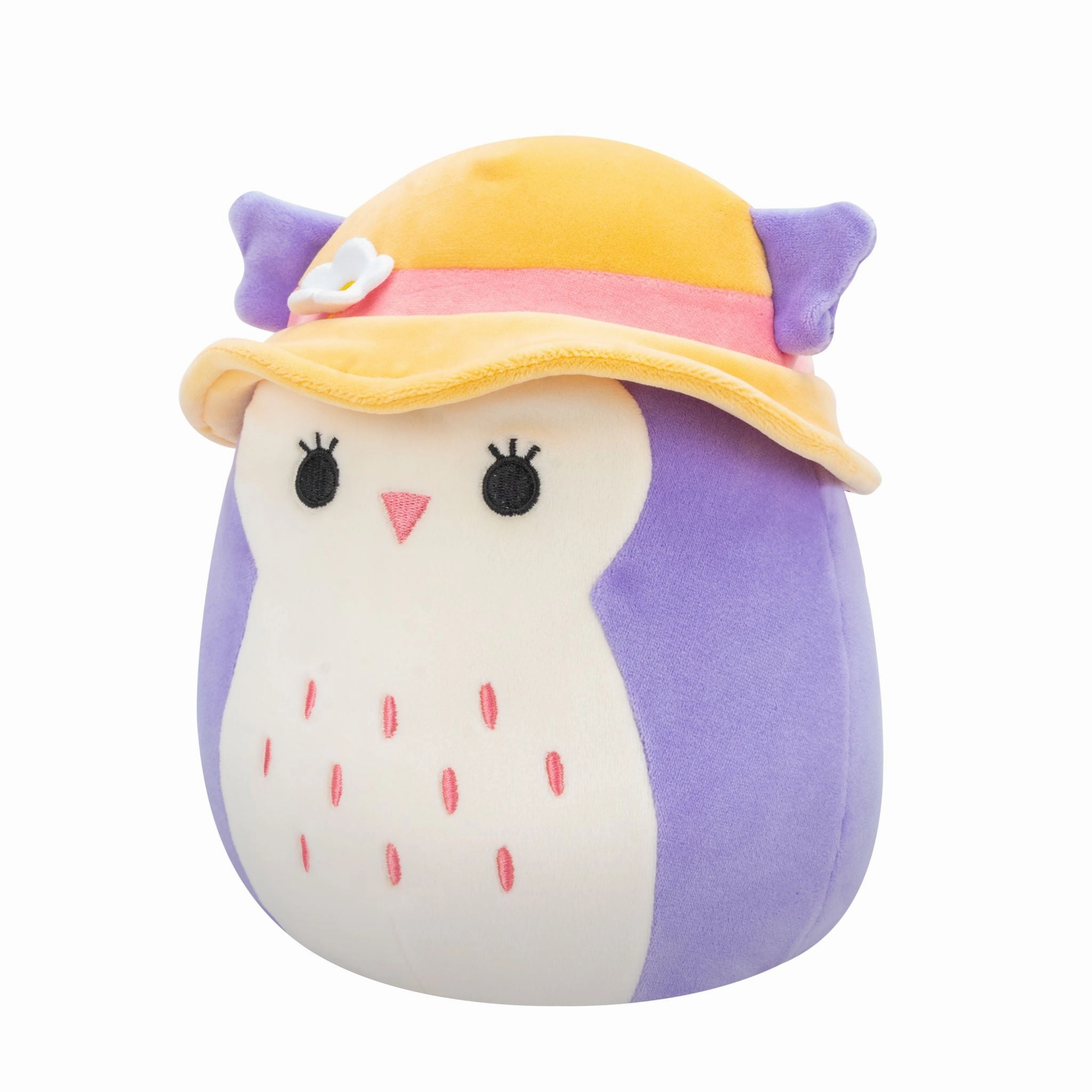 Squishmallows 7.5 Inch Plush Holly Purple Owl