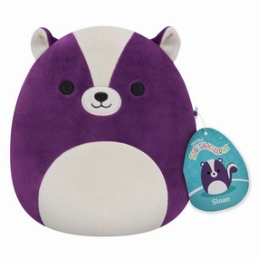 Squishmallows 7.5 Inch Plush S16 Sloan Purple Skunk
