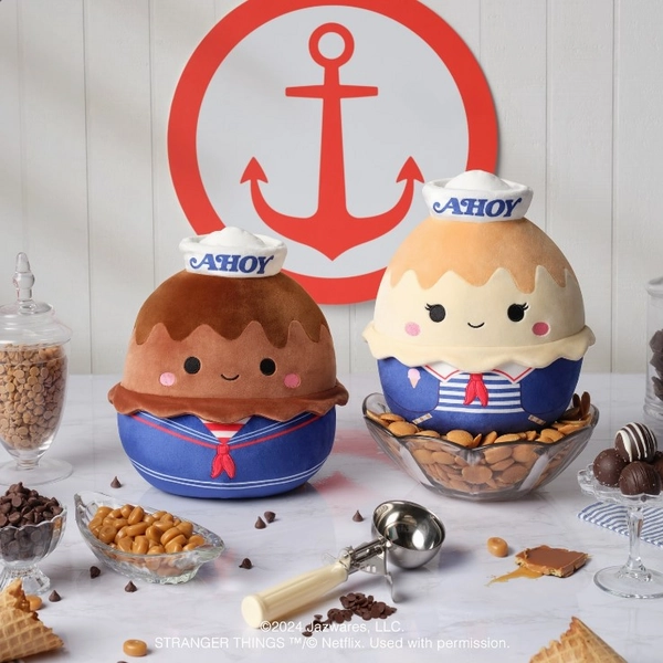 Squishmallows 8 Inch Stranger Things Icecream Ahoy Chocolate