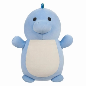 Squishmallows Hugmees 10 Inch Plush Grayson Blue Dinosaur