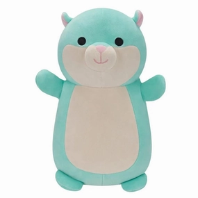 Squishmallows Hugmees Squad 14 Inch Plush Hobart The Teal Hamster
