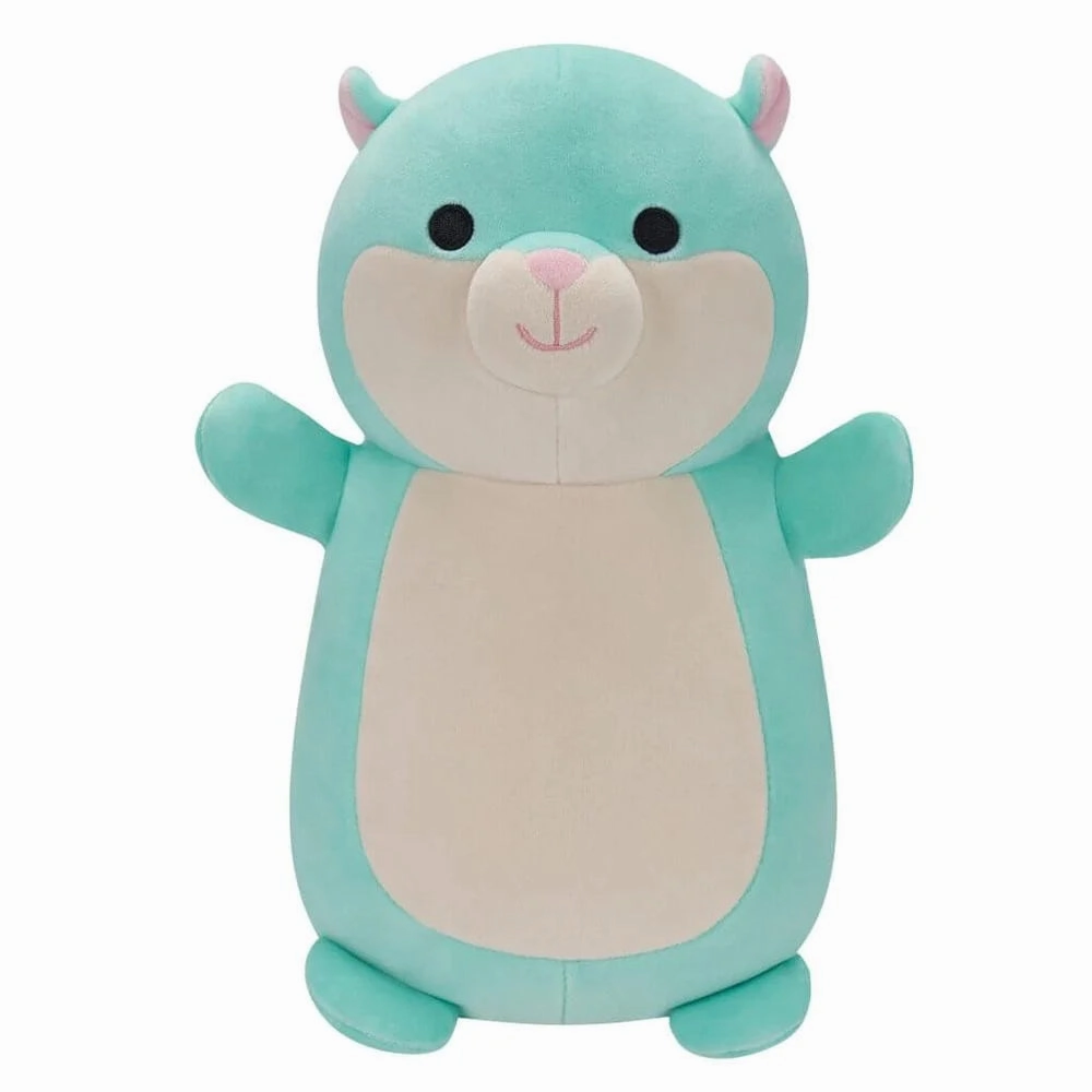 Squishmallows Hugmees Squad 14 Inch Plush Hobart The Teal Hamster