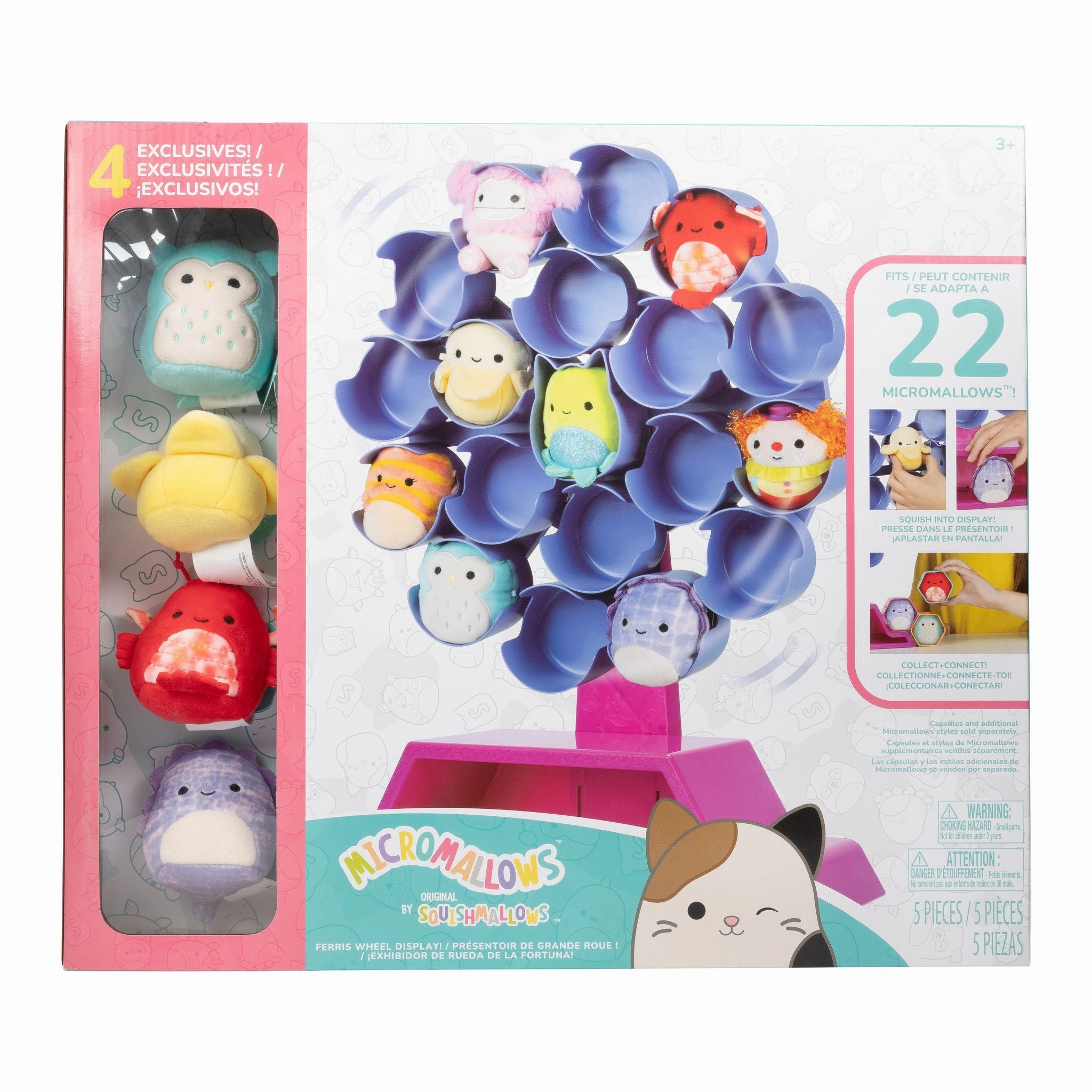 Squishmallows Micromallows 2.5 Inch (6.35cm) Ferris Wheel