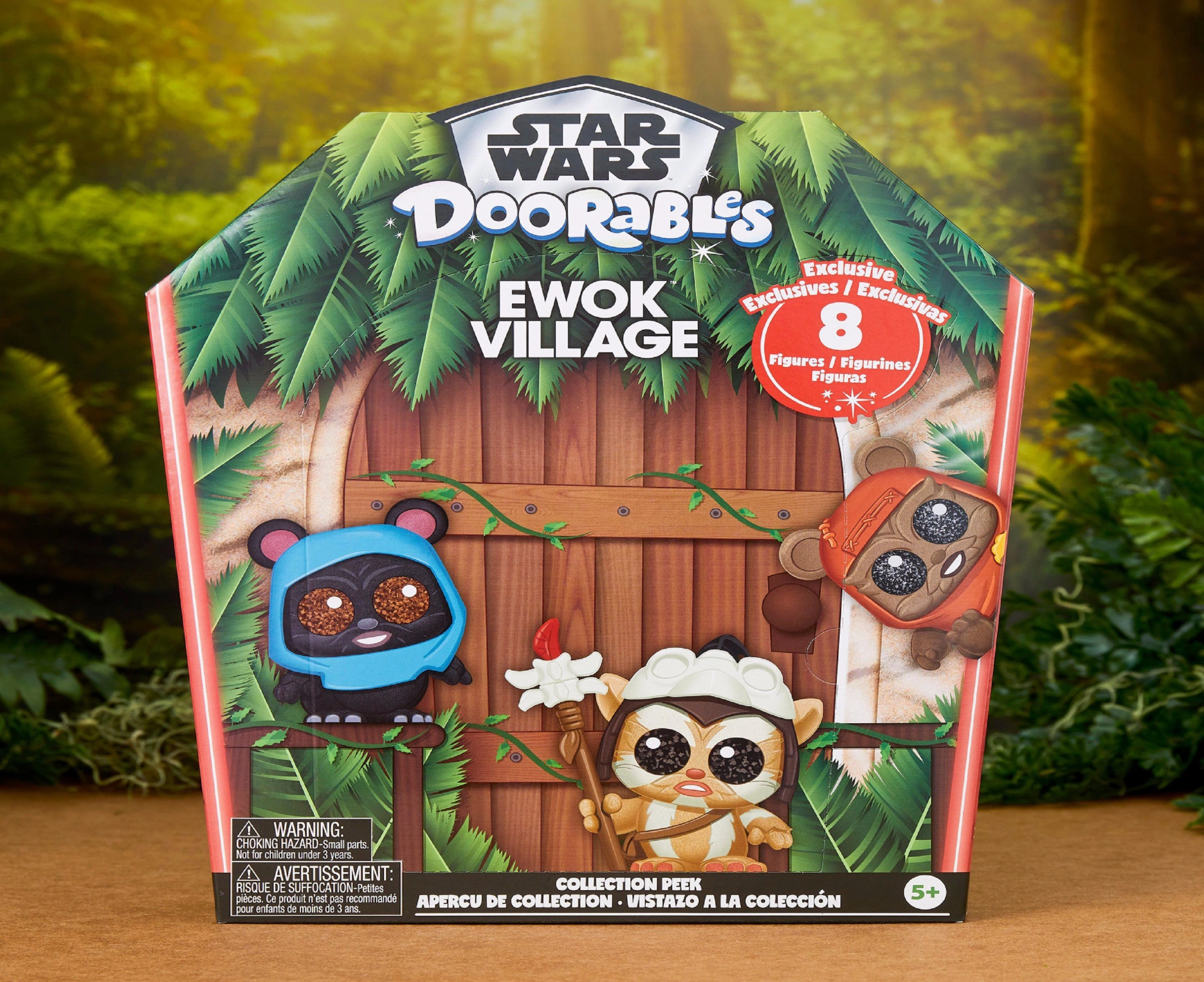 Star Wars Doorables Ewok Village Mini Figure Adventure Set