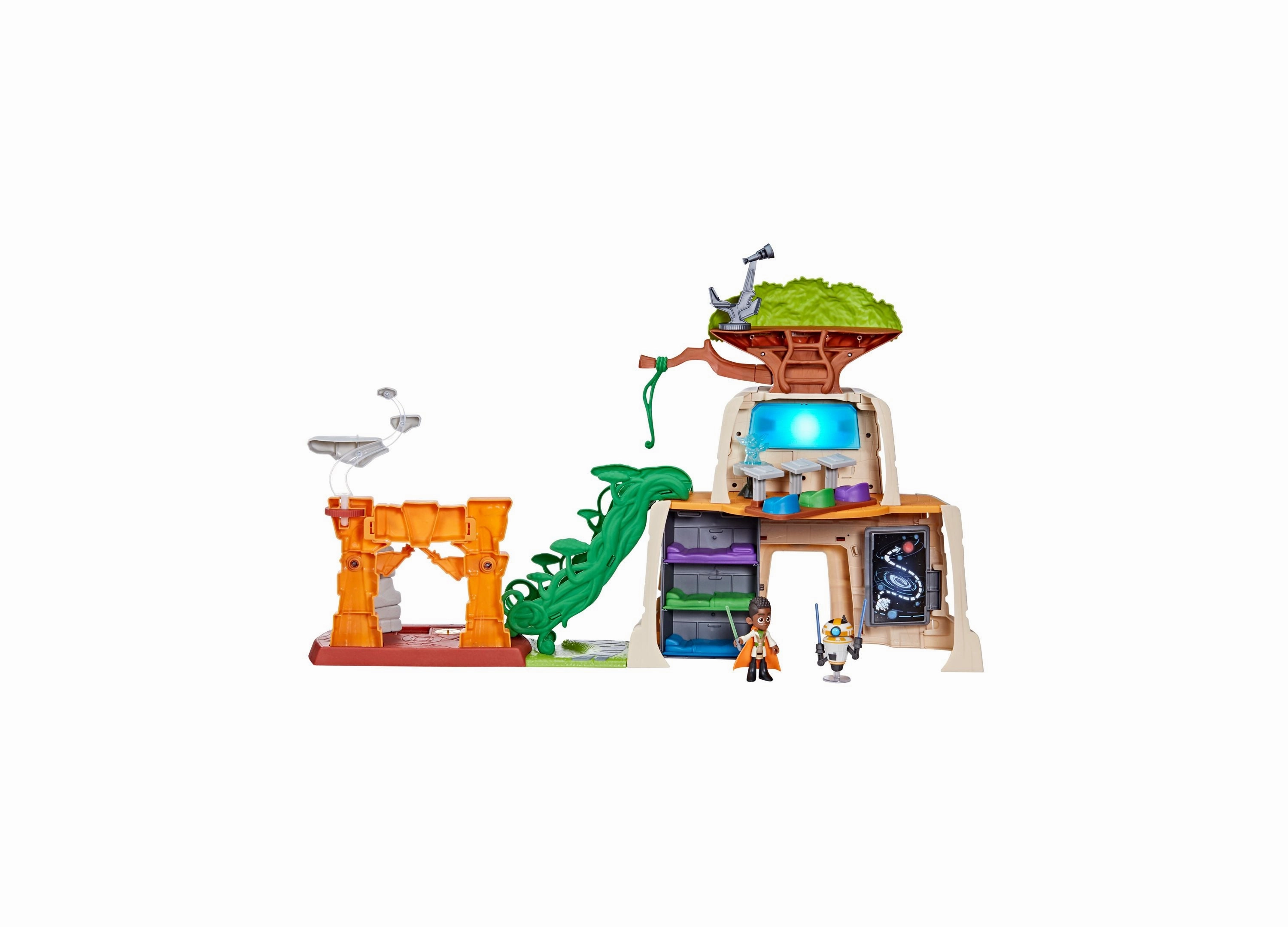 Star Wars Tenoo Jedi Temple Playset - Interactive Galactic Adventure