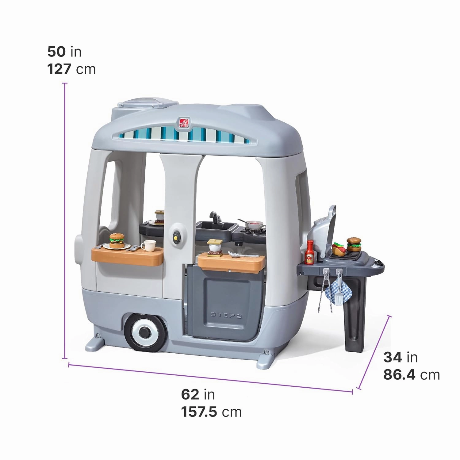Step2 Adventure Camper Playhouse for Kids Ages 3 Years 