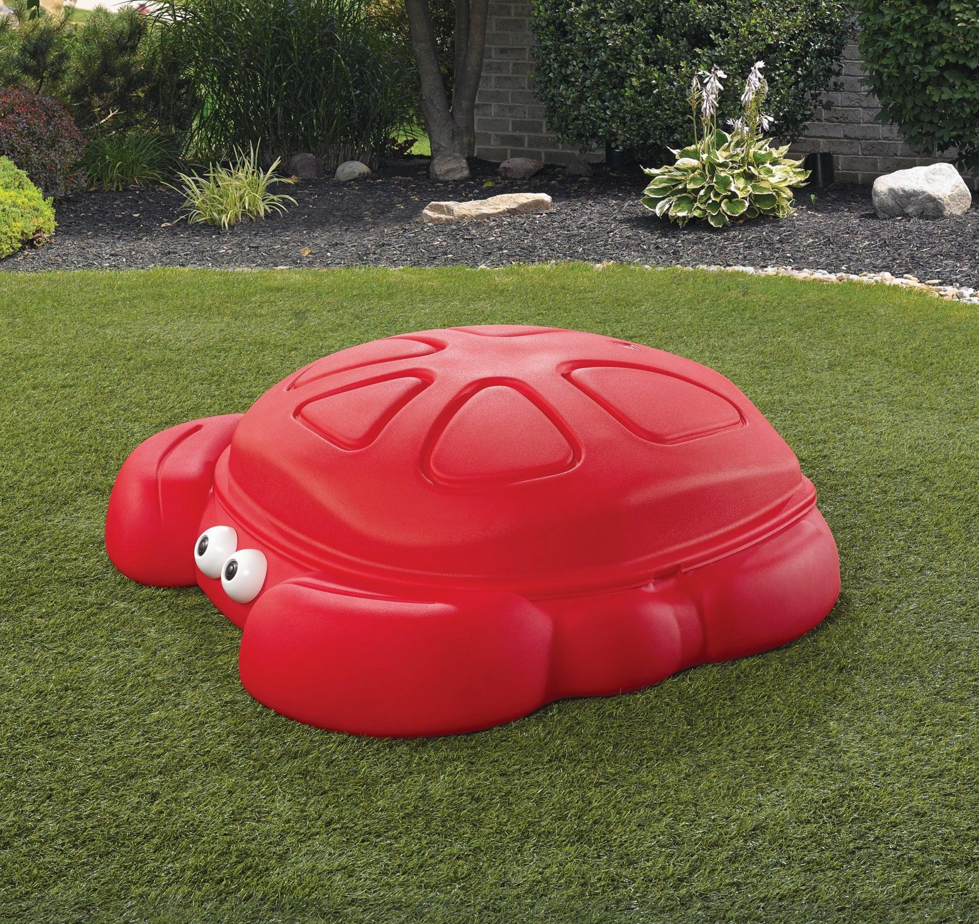 Step2 Crabbie Sandbox With Outdoor Cover Play Pen for Kids