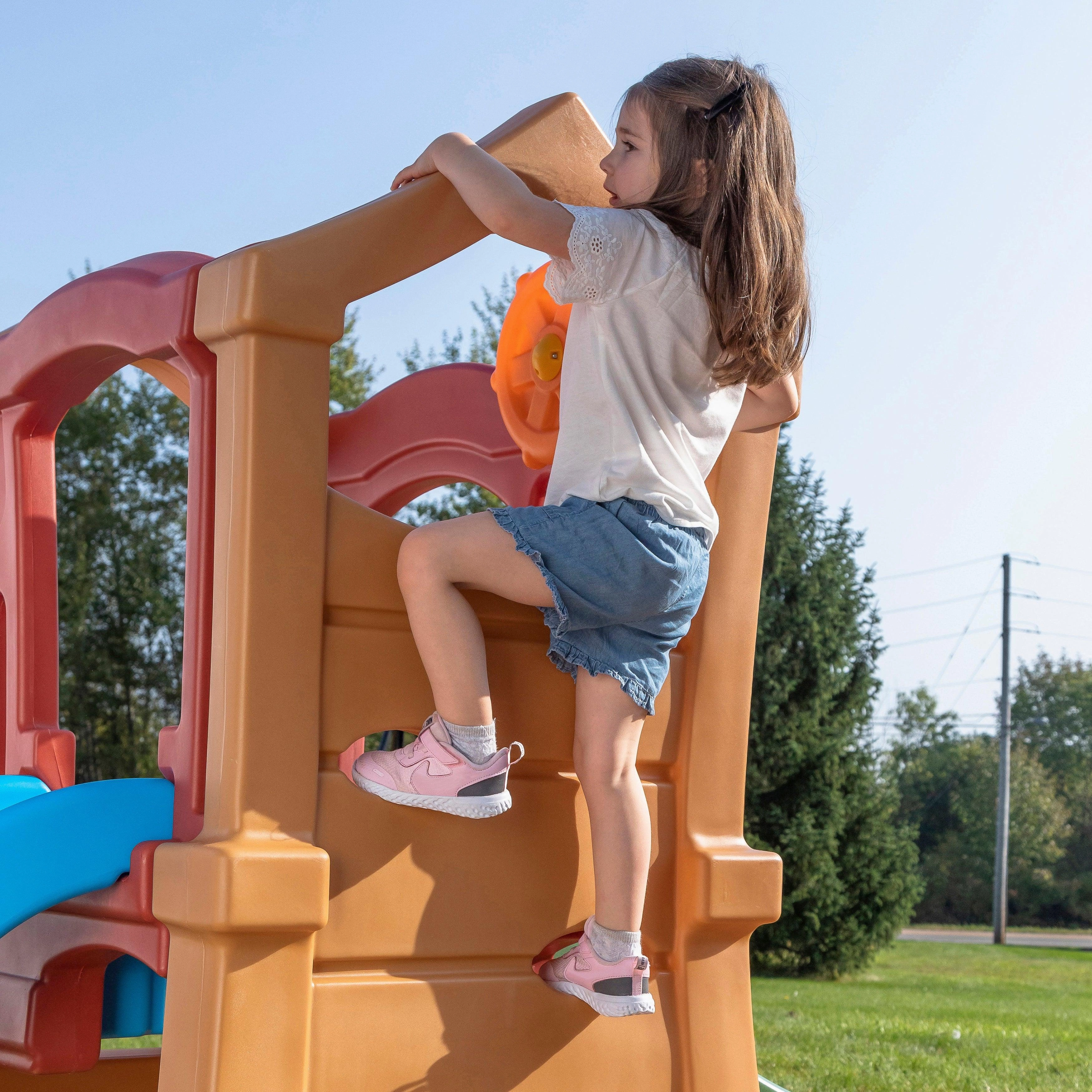 Step2 Play Up Double Slide Climber for Kids