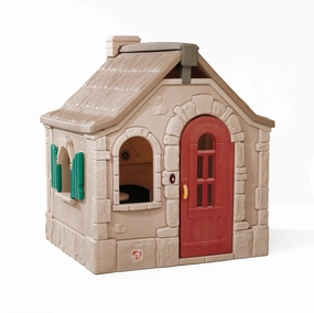 Step 2 Naturally Playfull Story Book Cottage Realistic Amenities & Accessories Indoor & Outdoor Playhouse Set