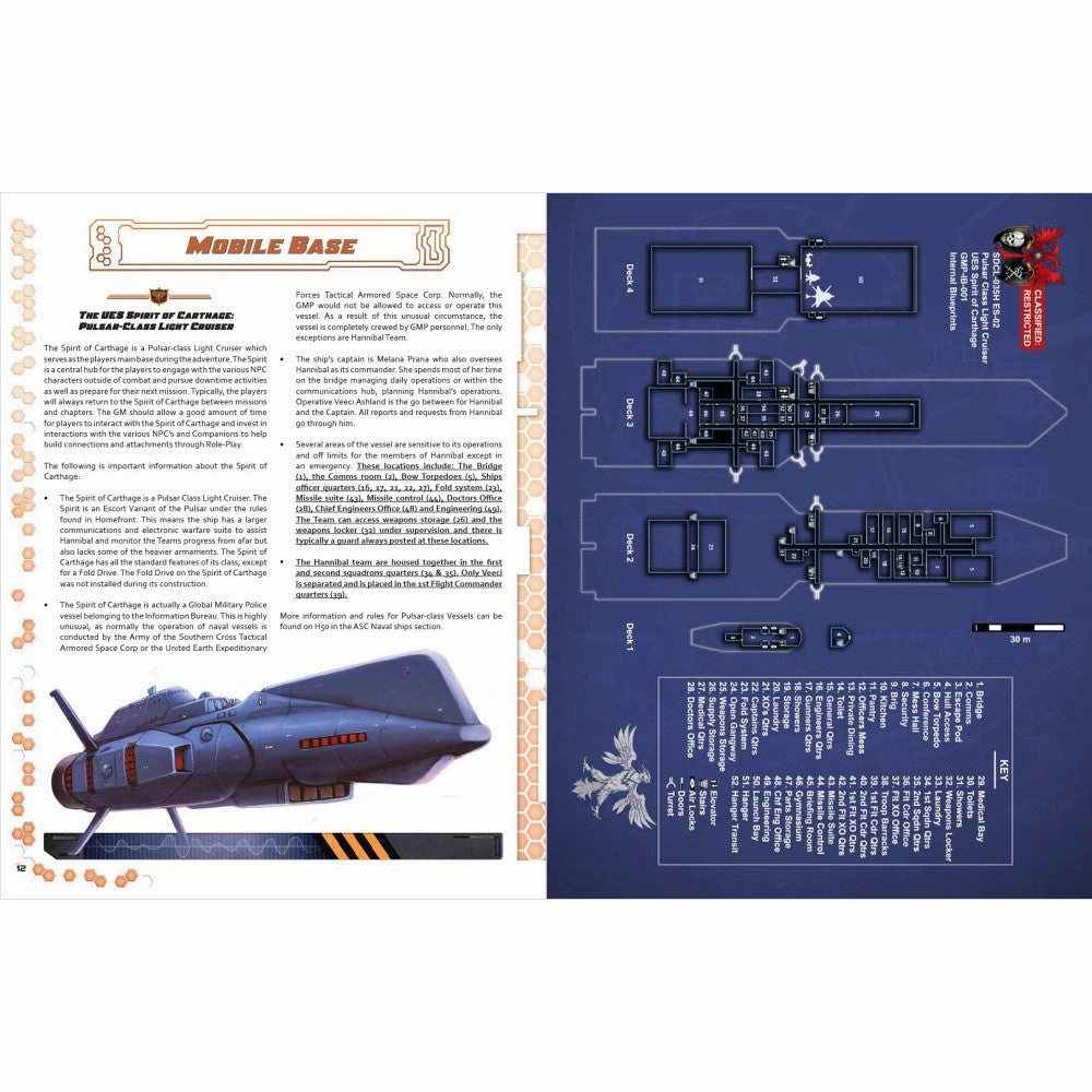 Strange Machine Games: Robotech RPG - Hannibal Campaign Hardcover Book