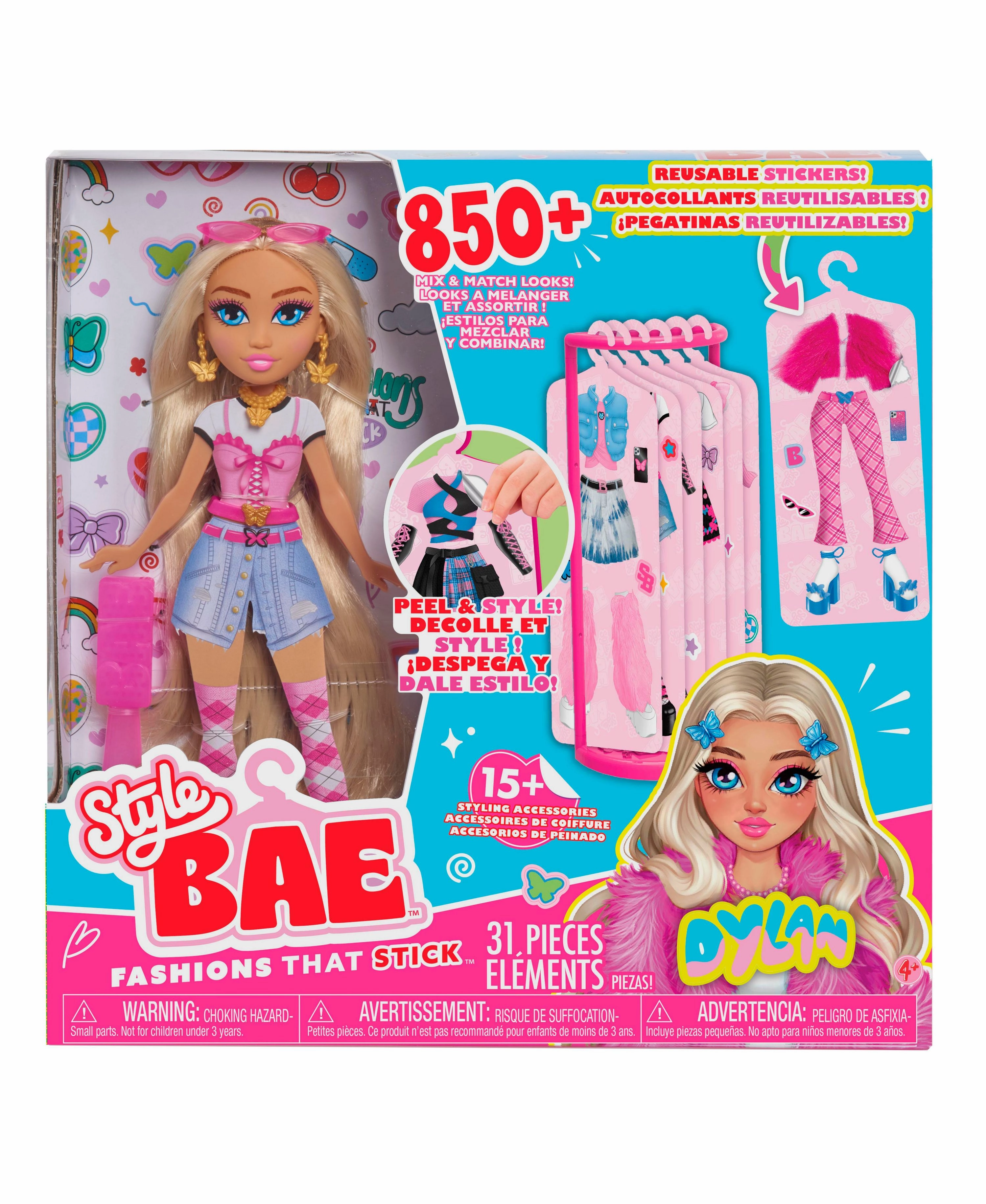 Style Bae 10-inch Fashion Doll - Dylan with Accessories