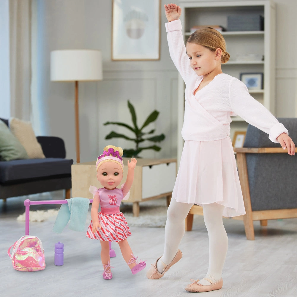 Style Dreamers 14" Ballet Set - Blonde Hair Hard Body Doll