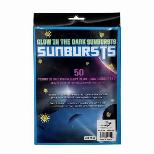 Sunburst Glow 50-Piece Colorful Pack