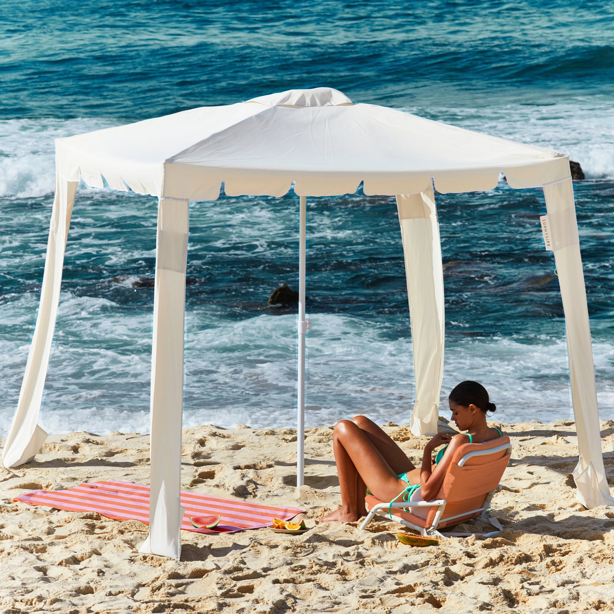 Sunnylife Beach Cabana Casa Blanca - Elegant Outdoor Shade Canopy