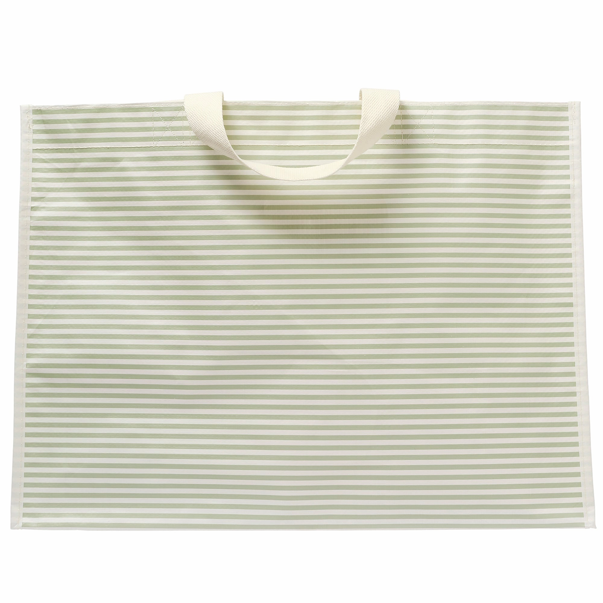 Sunnylife Carryall Beach Bag La Palma Sage Stripe - Oversized, Waterproof, and Stylish Tote