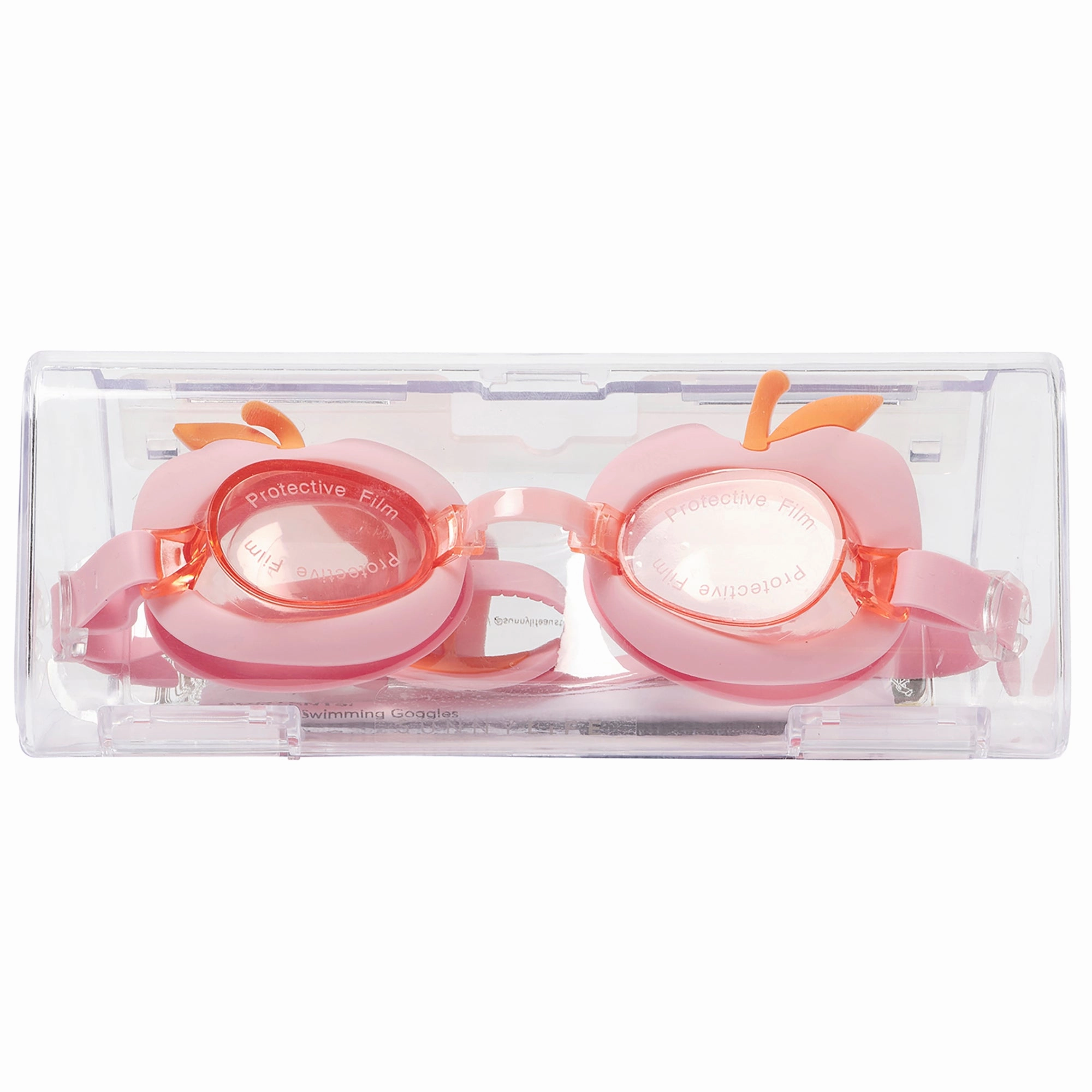 Sunnylife Cotton Candy Cherry Pink Kids Swim Goggles - 3D Cherry Band