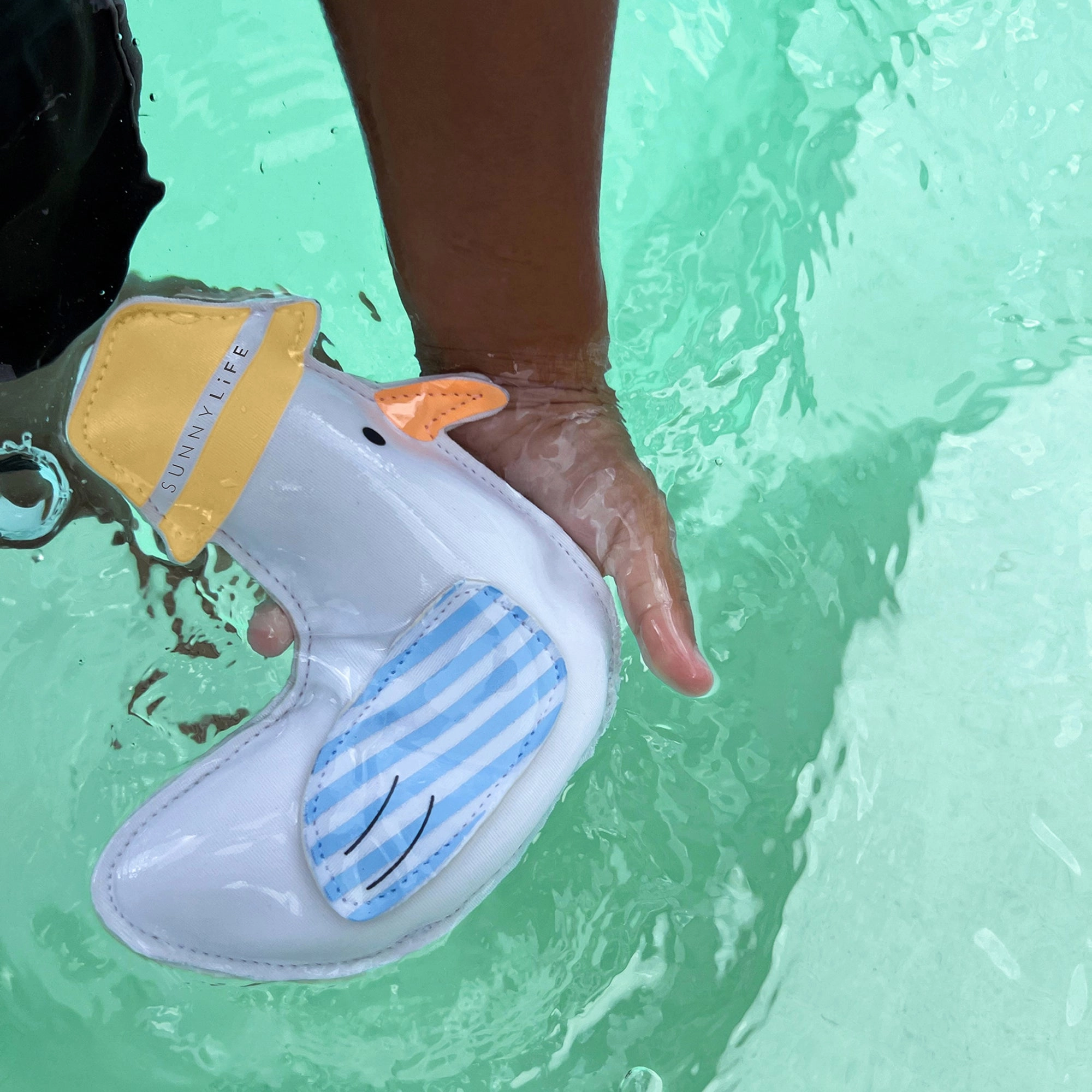 Sunnylife Dive Buddies - Sid The Seagull 3pk, Pool Toys with Colorful Hats