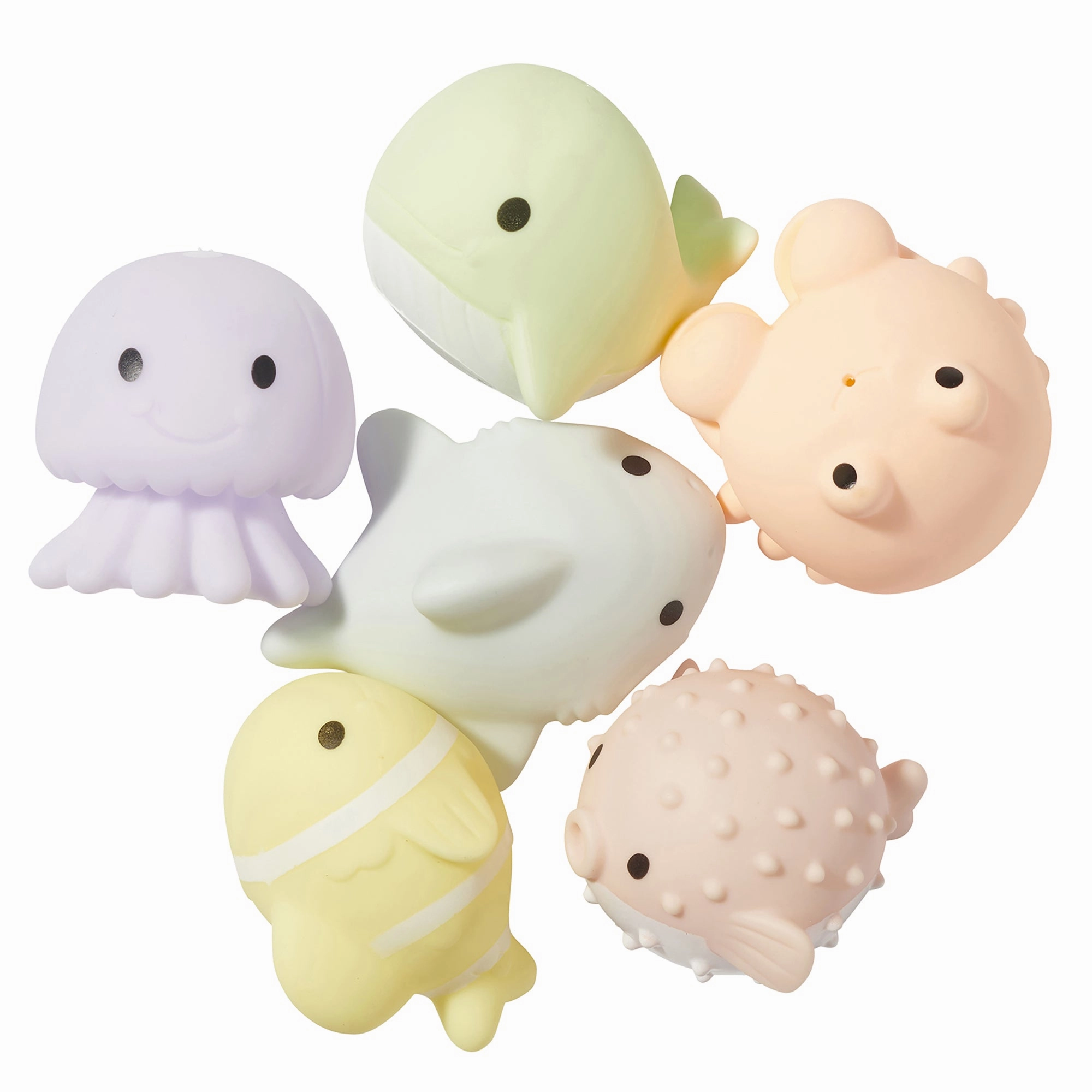 Sunnylife Sea Animal Ocean Friends Splash Toys, 6pc Set