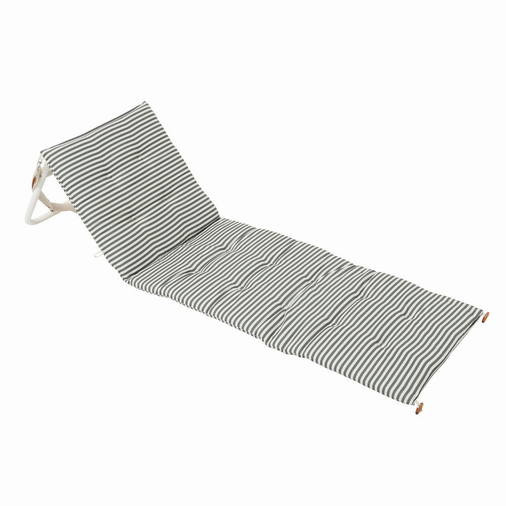 Sunnylife Vacay Olive Reclining Beach Chair - Multifunctional Comfort