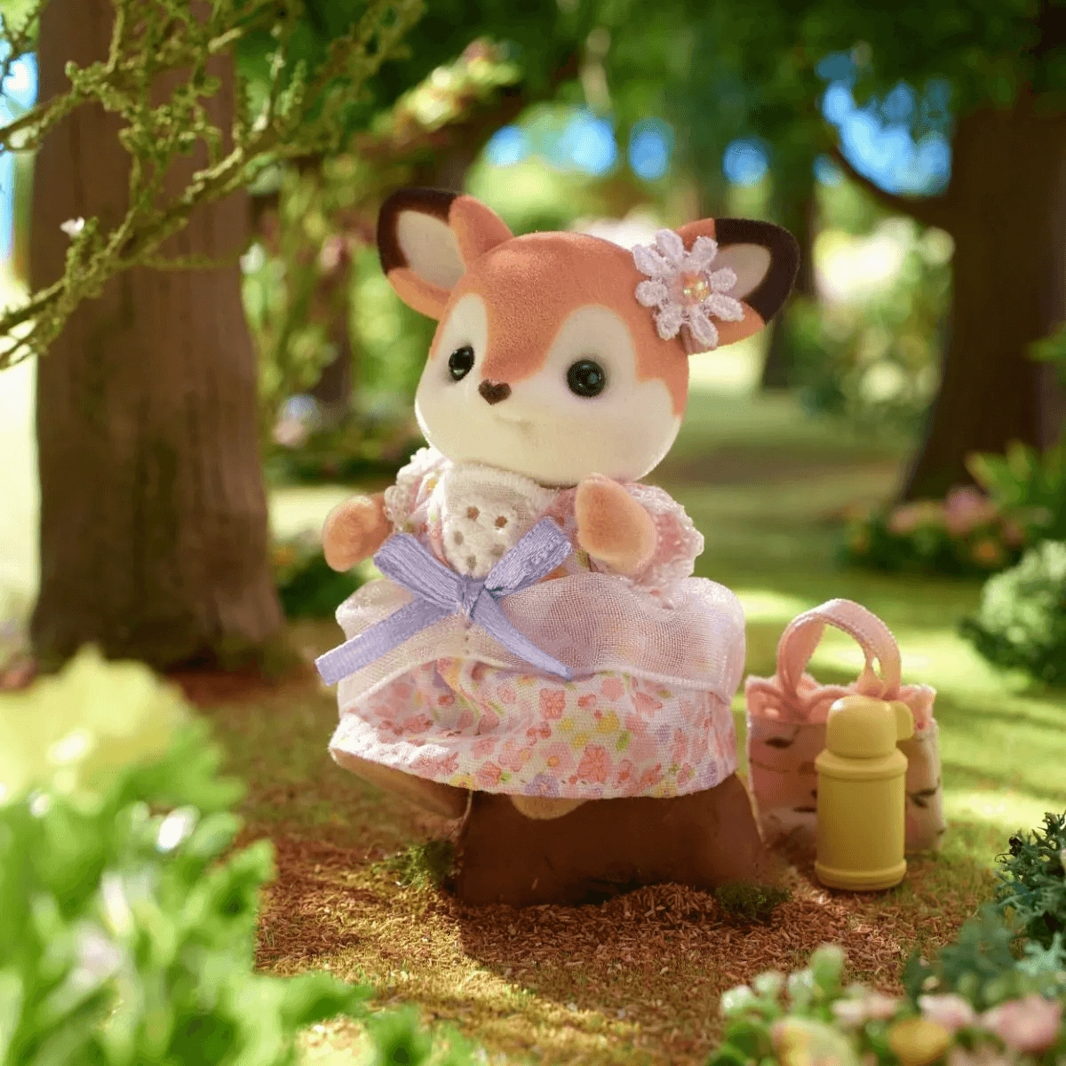 Sylvanian Families Deer Family Toy Playset for Ages 3 and Up