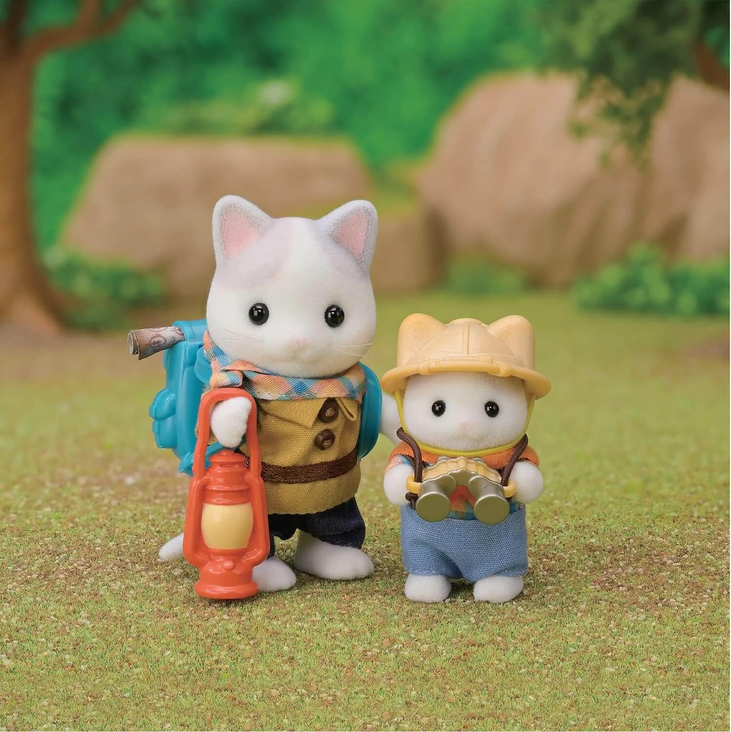 Sylvanian Families Exciting Exploration Set Latte Cat Siblings Ages 3 