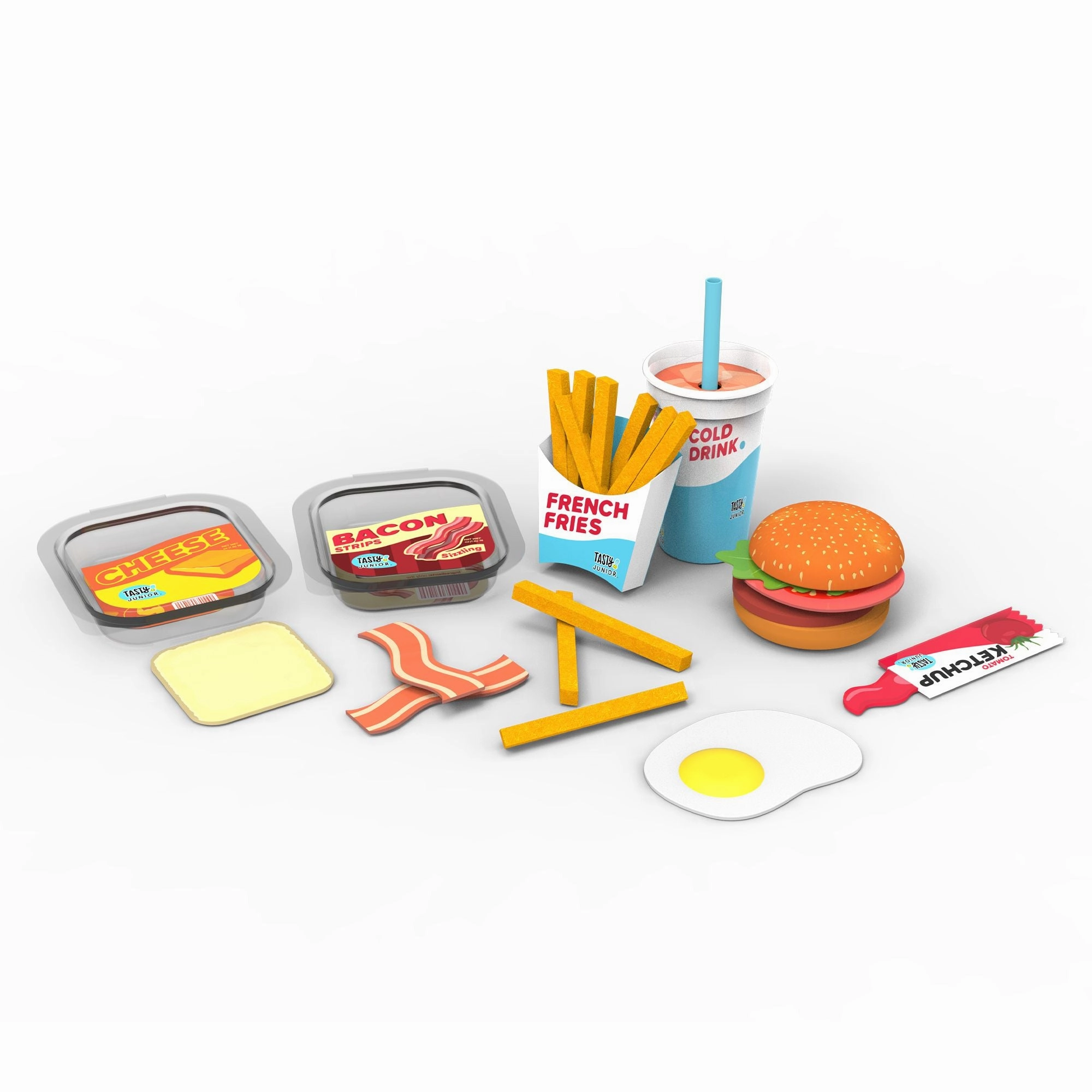 Tasty Junior Prep N Plate Burger 27 Piece Set