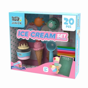 Tasty Junior Prep N Plate Ice Cream 20 Piece Set