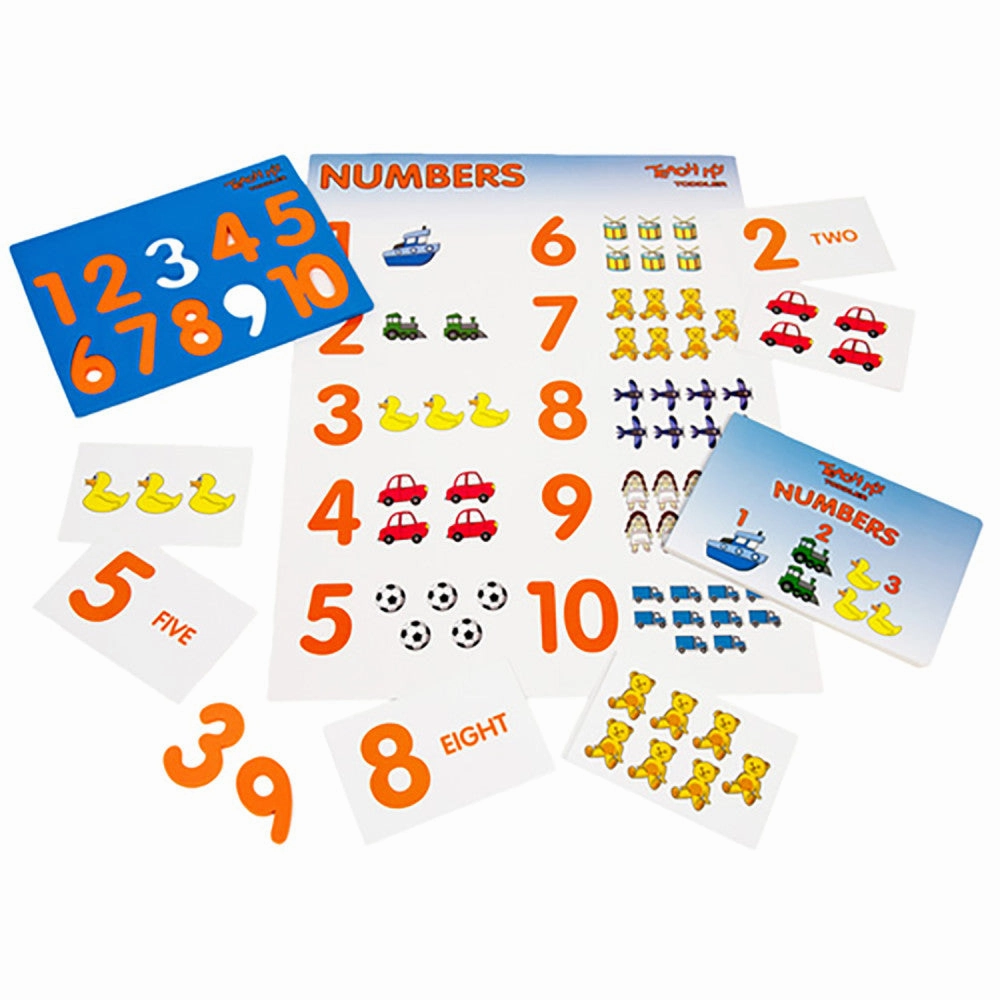 Teach My Toddler Learning Kit - Screen-Free Educational Playset for Alphabet, Numbers, Shapes, Colors