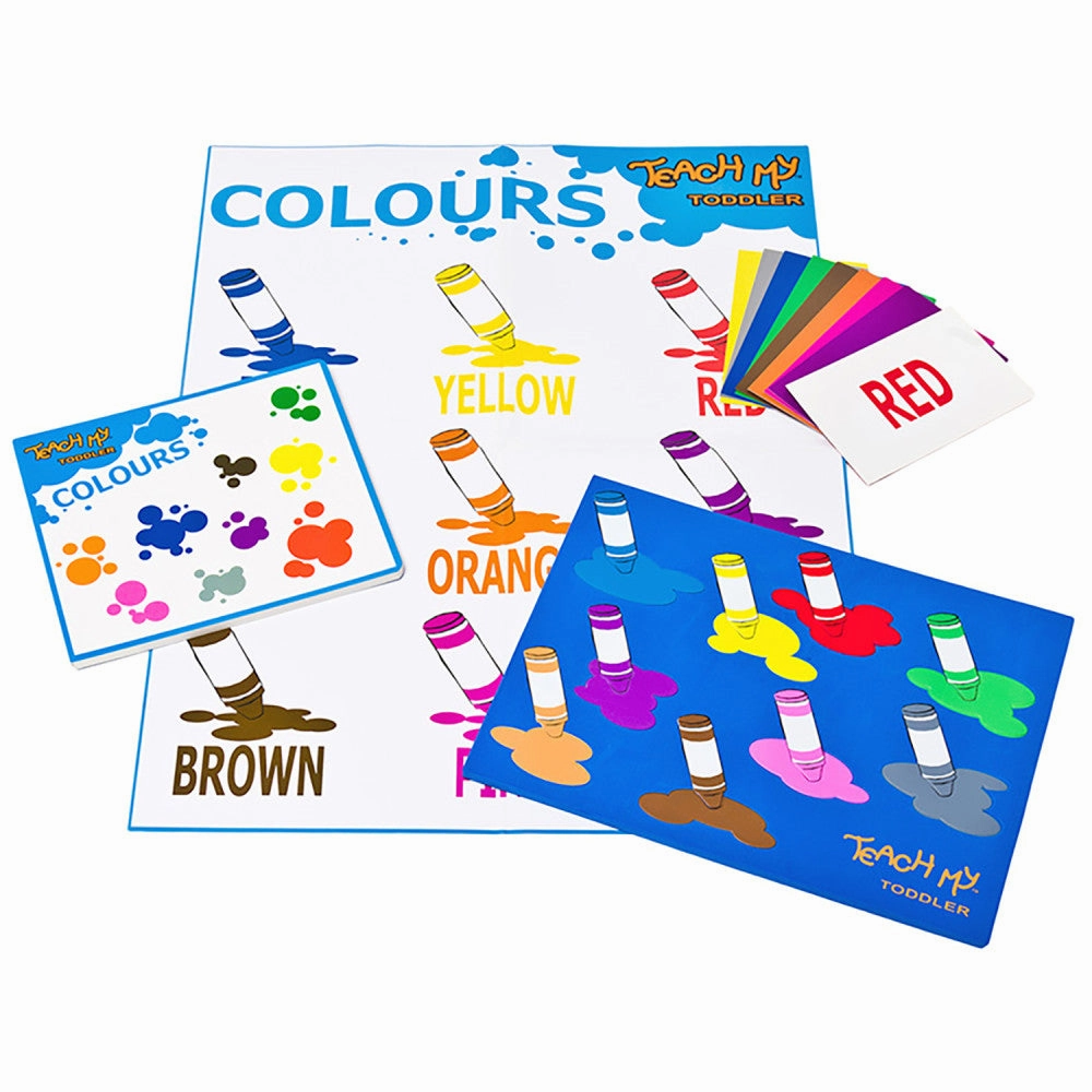 Teach My Toddler Learning Kit - Screen-Free Educational Playset for Alphabet, Numbers, Shapes, Colors