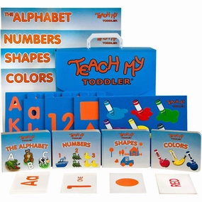 Teach My Toddler Learning Kit - Screen-Free Educational Playset for Alphabet, Numbers, Shapes, Colors