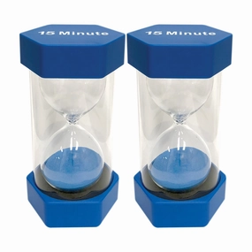Teacher Created Resources 15-Minute Large Sand Timer Duo