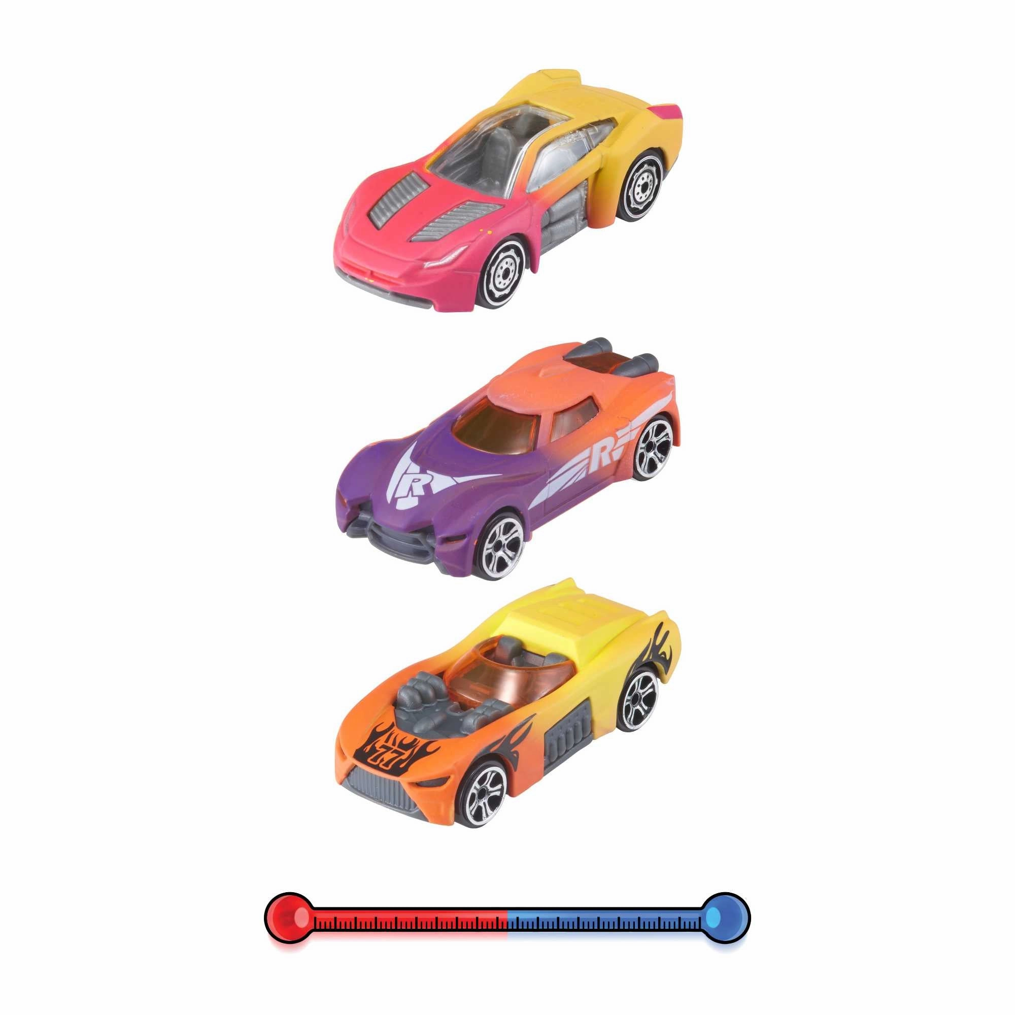 Teamsterz Colour Change Cars Playset - 3 Water Activated Colour Changing Cars