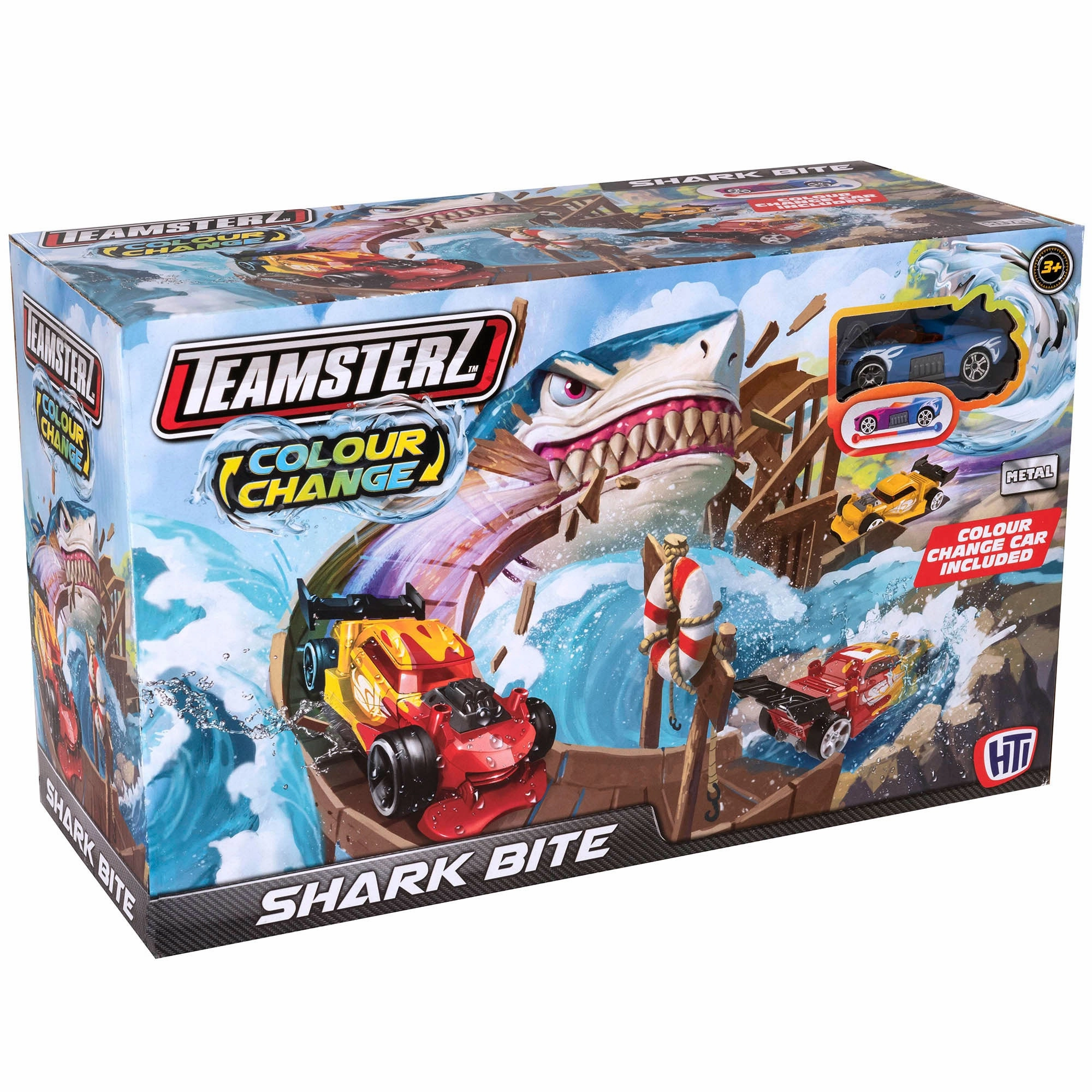 Teamsterz Colour Change Shark Bite Play Set